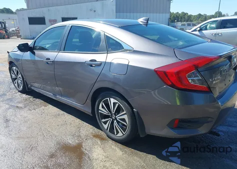 2017 Honda Civic Ex-T from USA, damaged, VIN 2HGFC1F3XHH635745